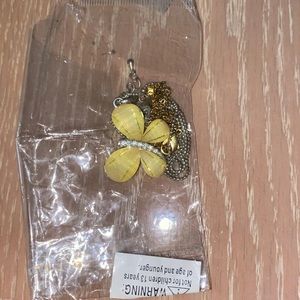 Yellow Butterfly Necklace